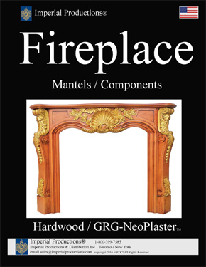 Fireplace mantels custom and standard models